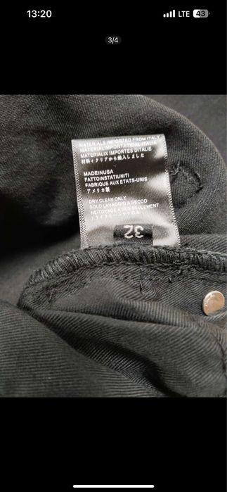 Amiri Jeans NOI Negrii