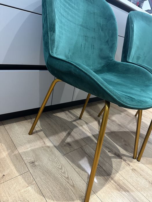 Scaune dinning verde imperial