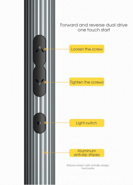 Șurubelnița micro acumulator
