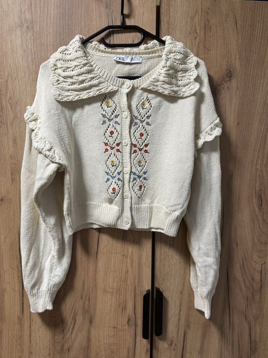 Плетена жилетка ZARA