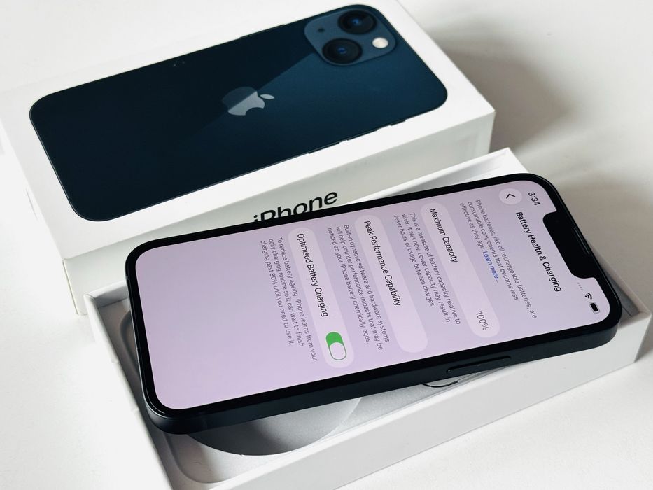 Iphone 13 Mini 128GB Black 100% Батерия! Гаранция 6 месеца