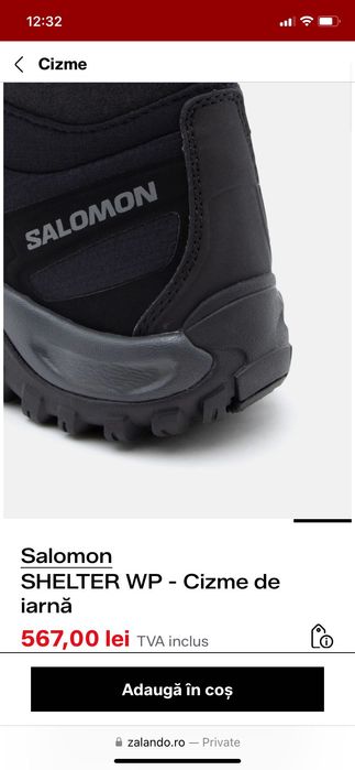 Ghete Salomon marimea 42 2/3 27cm
