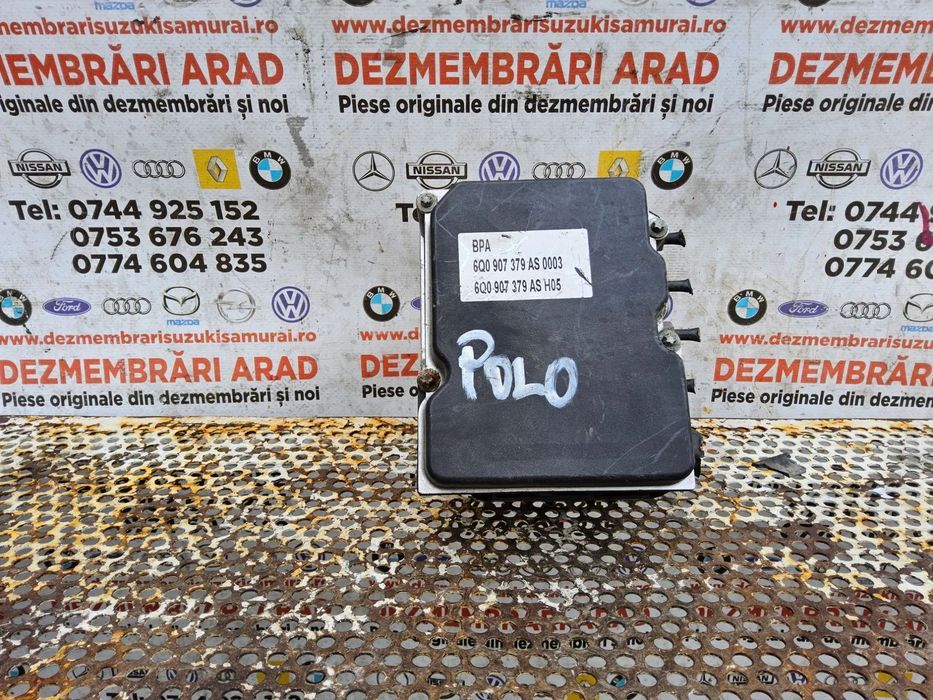 Modul ABS Vw Polo 9n cod 6q0907379as unitate abs ecu calculator abs fabia ibiza