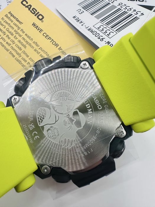 *Чисто Нов* Casio G-Shock GW-9500MRY-1A9ER Mudman *NEON*