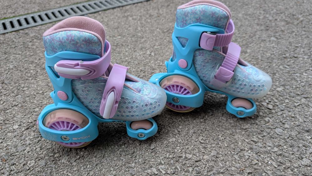 Ролкови кънки BYOX Little Beetle Frozen Girl Размер 26-29
