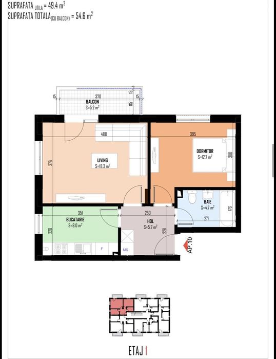 Apartamente 2 camere noi - Prețuri de la 67.700€ - Bragadiru