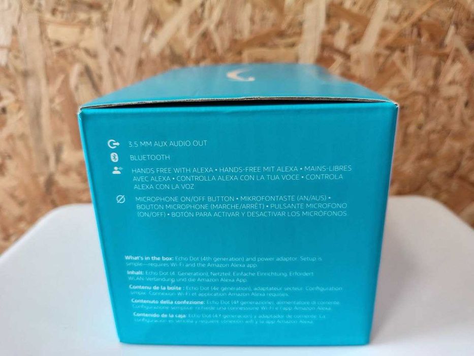 Тонколона Amazon Echo Dot 4, Alexa