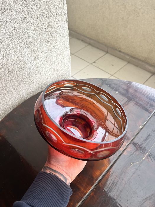 Винтидж купа -червена