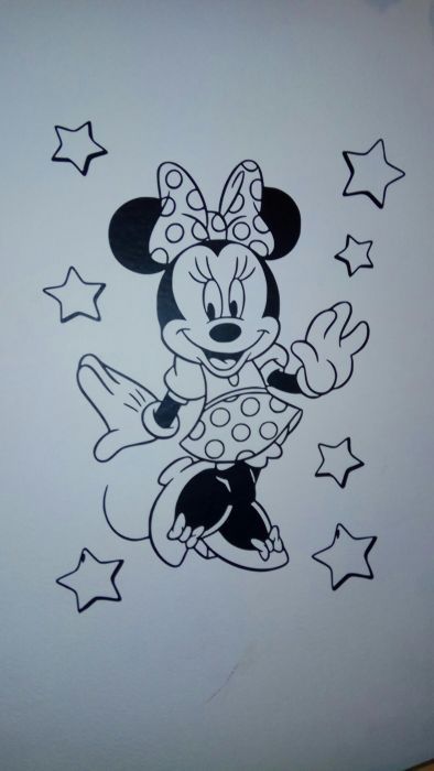 Autocolant wall sticker camera bebe