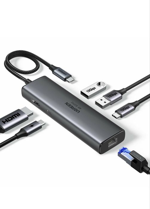Док-станция UGREEN CM512 6-in-1