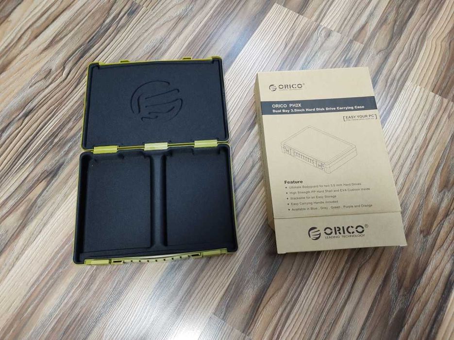 Carcasă externă Hard‑Disk  – protecție + transport