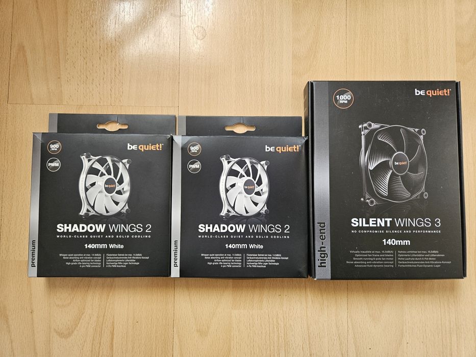 Bequiet silent wings вентилатори