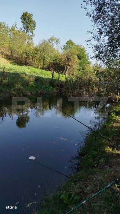 Teren intravilan 1150 mp cu cabana si balta, Sat Craesti