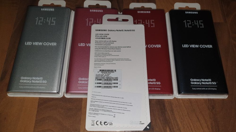 Husa flip smart activa originala Samsung Led View Cover Note10 Note 10