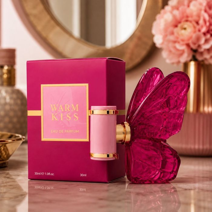 Дамски парфюм Warm Kiss, EDP - Чувствен микс от червени плодове, жасмин и ванилия, 30 мл