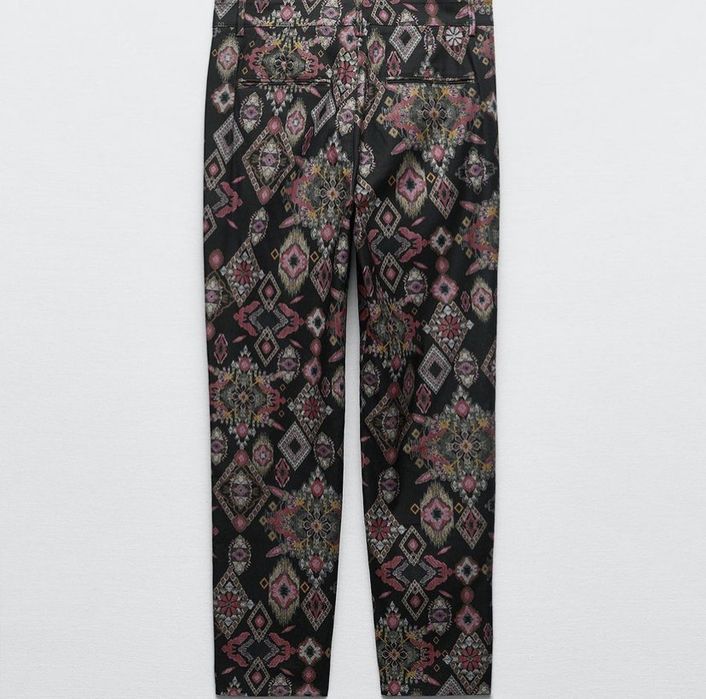 Blugi imprimeu Zara material elastic marime S M L lichidare