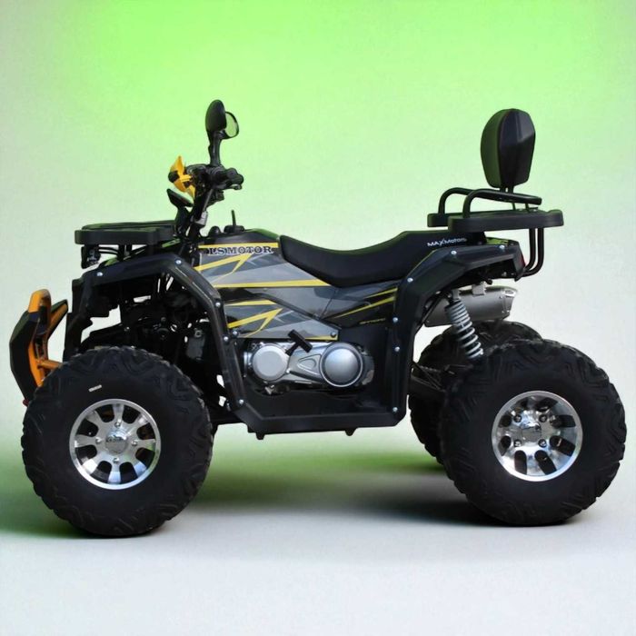 Бензиново АТВ/ATV 250cc/250 кубика RockHunter с лебедка Black/Yellow