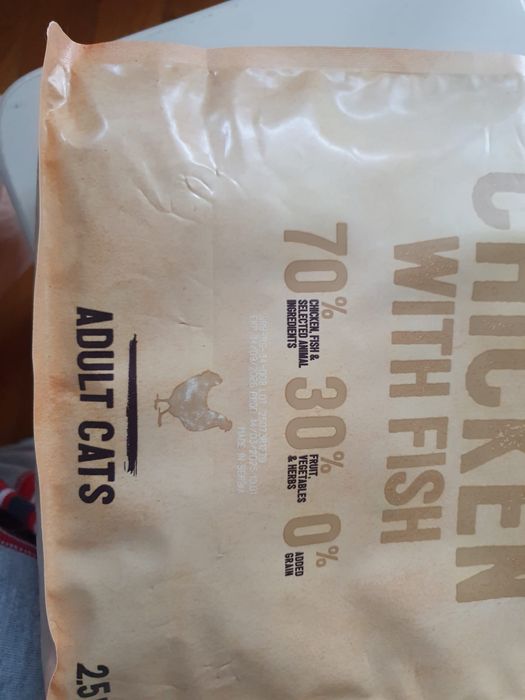 Hrana uscata boabe pisici Purizon Pui cu Pește, 2.5kg