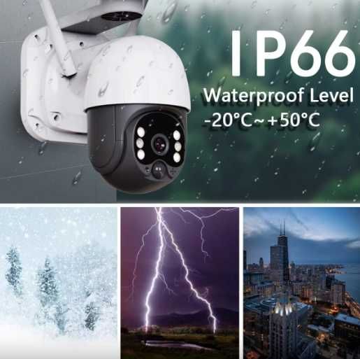 Соларна безжична 4G камера WIFI със соларна батерия и слот за SIM