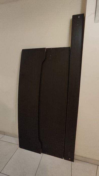 Легло разглобено цвят венге за матрак с размери 160 х 200 см