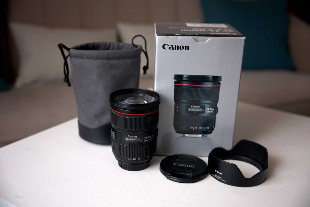 Obiectiv Canon EF 24-70 mm F2.8 II USM