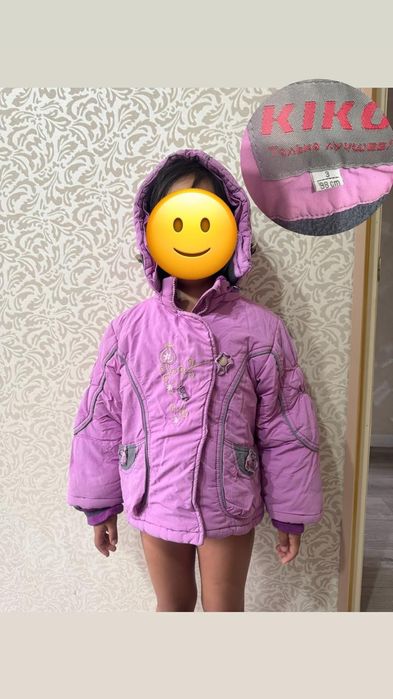 Детская куртка на девочек