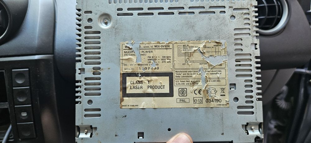 Продажба на авторадио CD, MP3, Sony