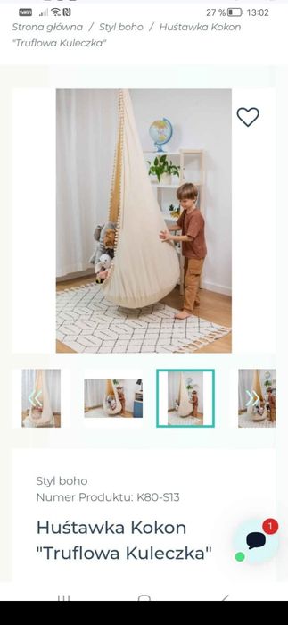 Leagăn suspendat bumbac