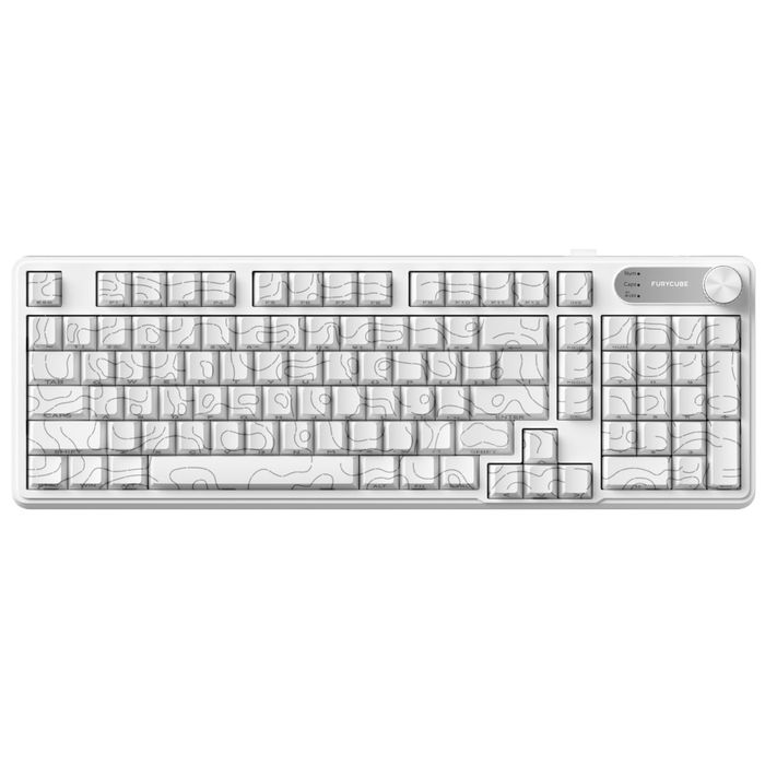 Мембранная водонепроницаемая клавиатура FURYCUBE IP98   Проводная
