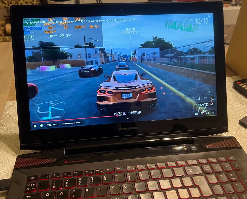 Laptop Lenovo Y50-70 i7 4710HQ 16GB SSD GTX 860M 4GB gaming