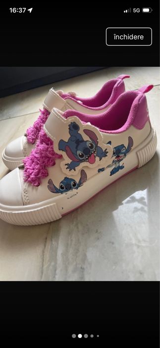 Tenisi Stitch 26 comozi, rezistenti la apaa