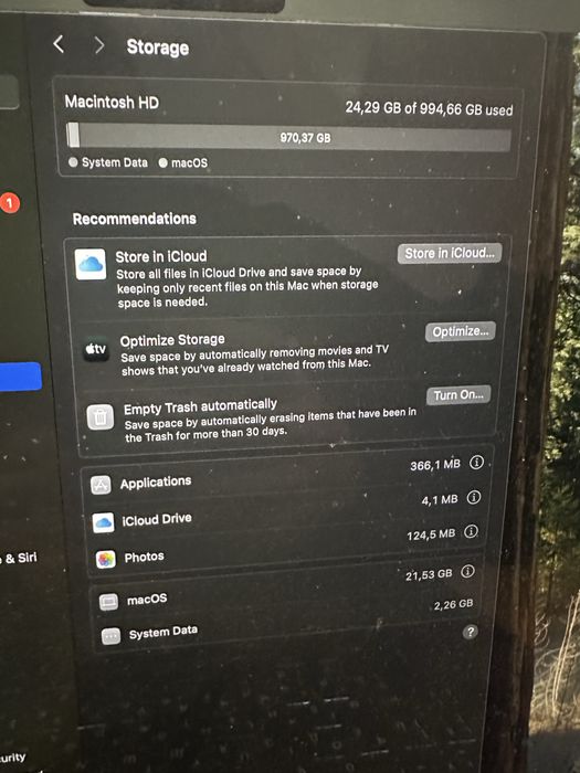 Macbook Pro 16” M1 Max 32 Gb RAM 1TB SSD