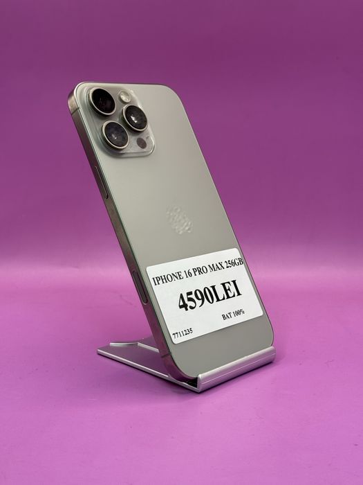 Iphone 16 Pro Max 256GB 100% •Amanet Matei Crangasi•77112