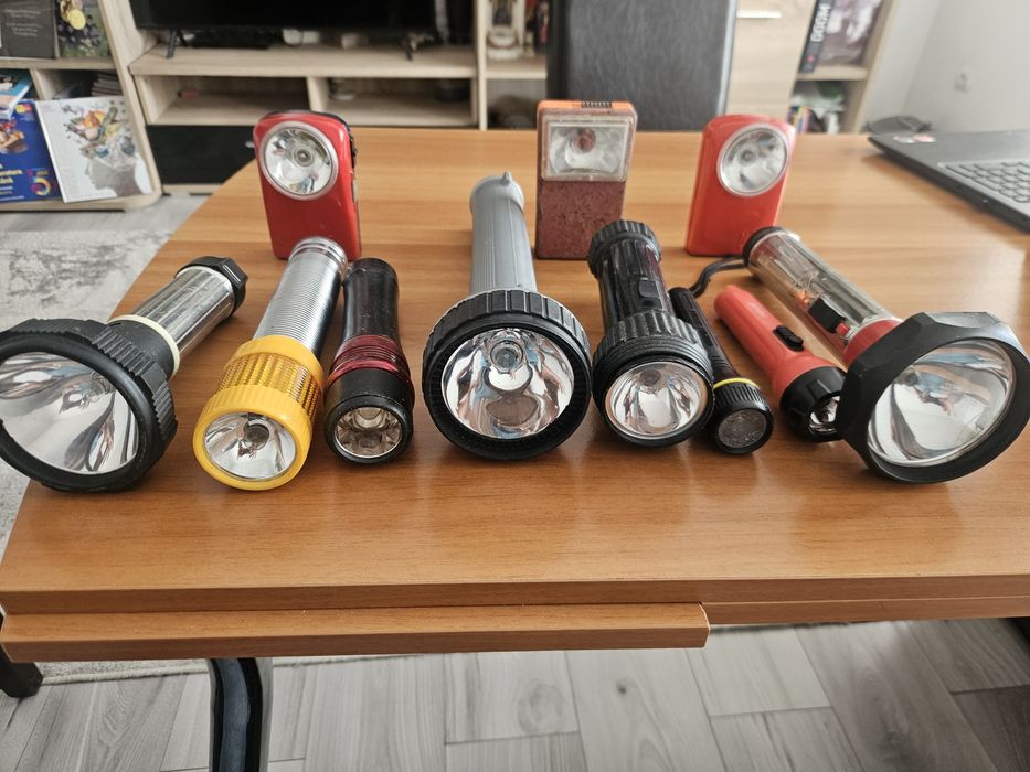 Lot 11 lanterne clasice, Elba, VARTA,  Wonder,  Panasonic...