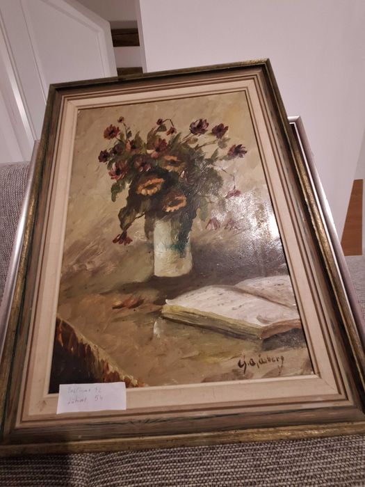 Tablouri pictate pe panza in ulei cele mari 400 buc. Celelalte 300