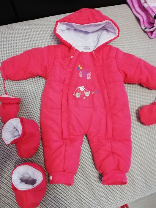 Ескимос/космонавт за момиче 3-6м