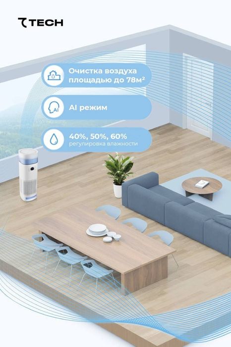 Очиститель воздуха и Увлажнитель воздуха