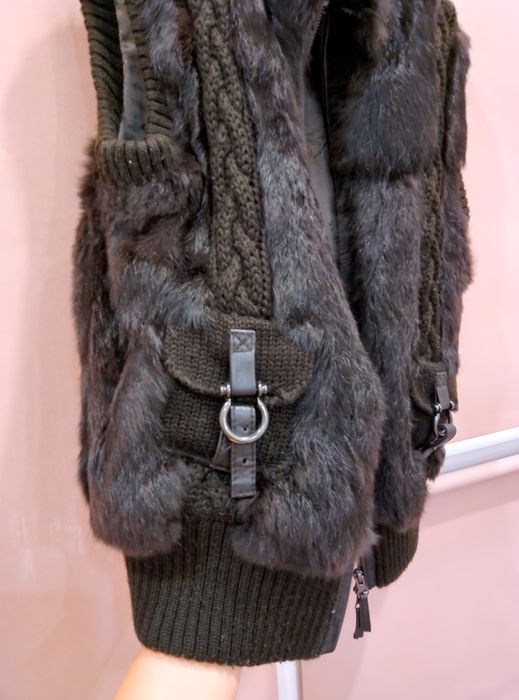 Норковая жилетка