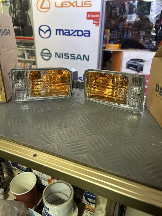 Поворотники в бампере тойота рав  2 поколение