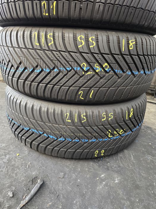 215 55 18 2x hankook 2x michelin m+s