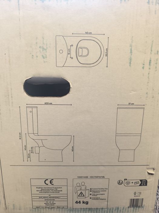 Vand WC, vas de toaletă și rezervor