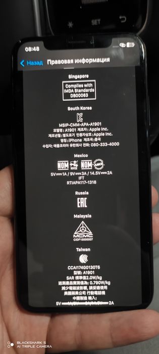 Продам Iphone X (64gb) (EAC)