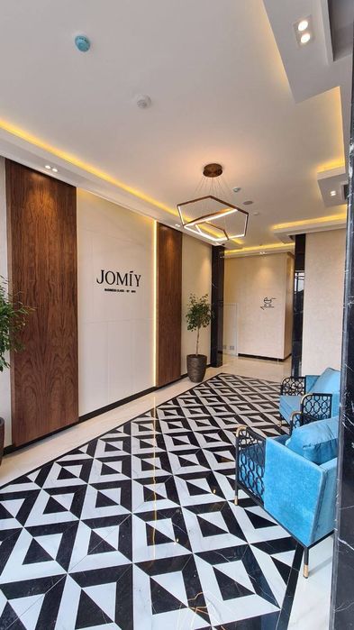 Продаётся 1ком NRG Jomiy 43,56м2 ор-р: Круг Джамий, строительный рынок