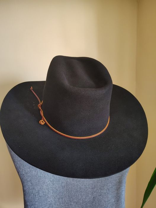 Pălărie Stetson cowboy western pinch front castor superbă