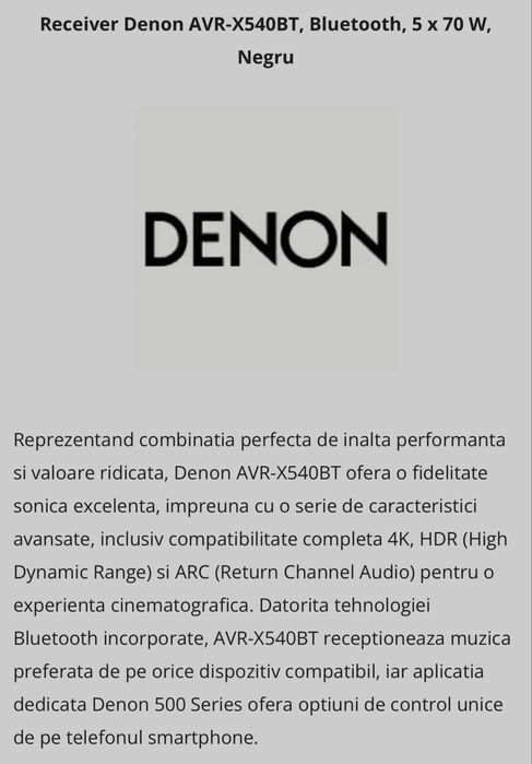 Sistem boxe  + receiver
