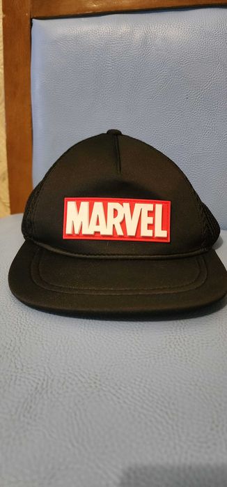 Бейсболка - кепка сетчатая Marvel, детская , черного цвета