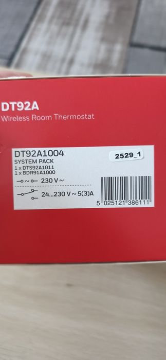 Termostat wireless centrala