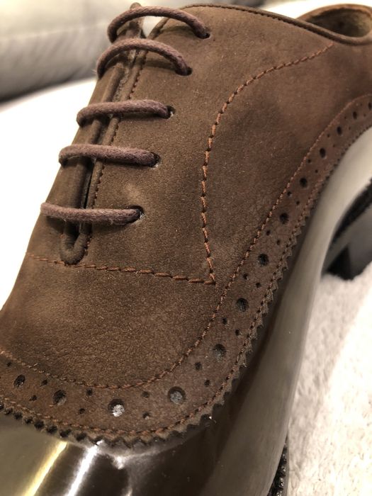 Axxell висококачествени мъжки обувки, естествена кожа