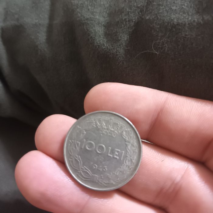 Moneda 100 lei Regele Mihai 1943