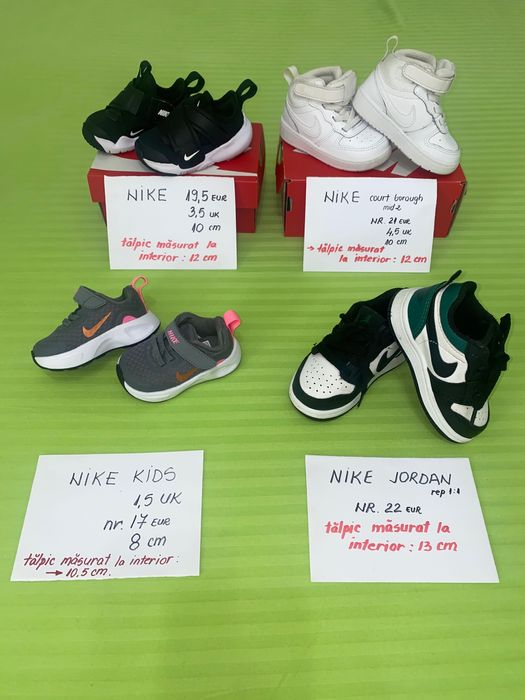 Adidasi originali , ghete Nike Borough Mid 2 28 EU